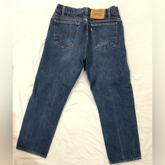 🛍LEVI’S men’s 505 regular fit straight leg jeans size W32xL29 short EUC - Picture 3 of 6